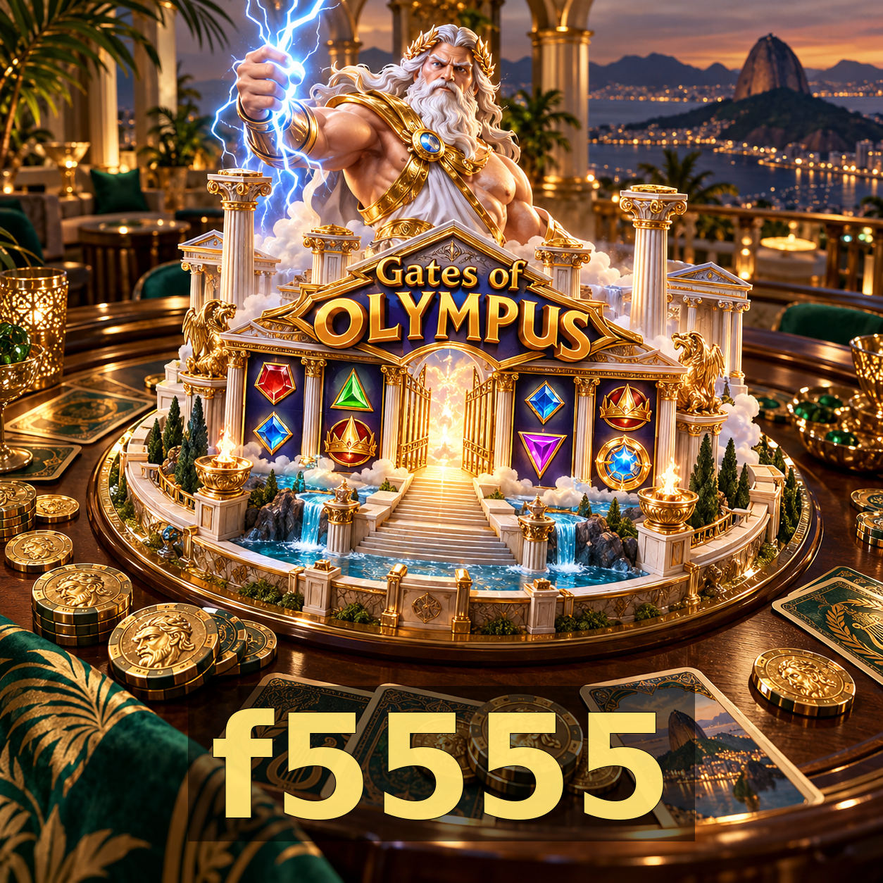 Streaming 4K no cassino ao vivo da f5555